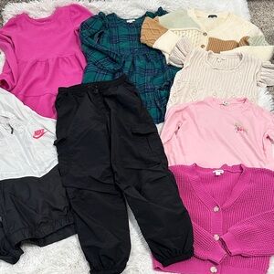 Cat & Jack Kids Matching Set - Pink and Black